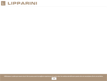 Tablet Screenshot of lipparini.it